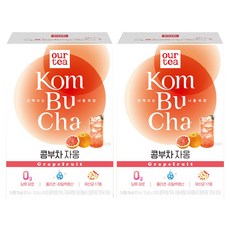 아워티 콤부차 자몽, 5g, 30개입, 2개