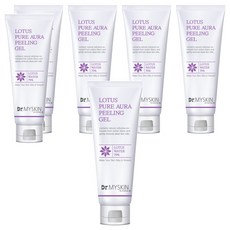 Dr.Myskin Lotus Pure Aura 去角質凝膠, 110ml, 6個