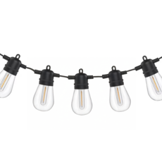 Chill Outdoor 戶外燈條 15米25燈 透明款 IP65防水, 黃色, 1盒