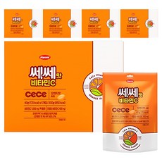 Hanmi 韓美藥品 TenTen Cece維他命C口嚼錠, 5個, 200g, 橙味