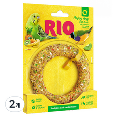 RIO 앵무새 해피링 간식 소형 22270, 80g, 2개