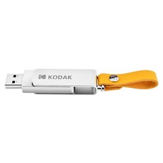 KODAK 柯達 金屬雙旋轉隨身碟 MD64GK133, 1個, 64GB