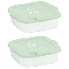 Roaze 柔仕 乾濕兩用巾矽膠抽取盒 145 x 140 x 45mm, 綠色, 2個