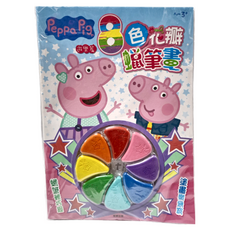 Peppa Pig 粉紅豬小妹 花瓣蠟筆畫, 8色, 1組