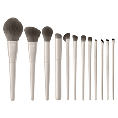 MAANGE 瑪安格 雲瓷化妝刷 12件組, 米白色, 1組