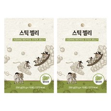 JudangBigyol 條裝果凍青葡萄口味 10入, 2個, 250g