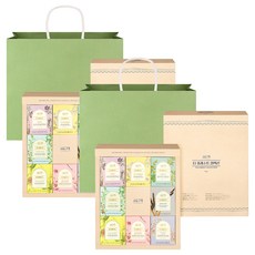 SSANGGYE 茶森林精選禮盒 + 提袋, 傳統茶8種 x 5入 + 提袋, 2套