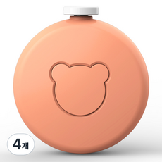 2B 媽媽新生兒指甲修剪器, 橘色, 4個