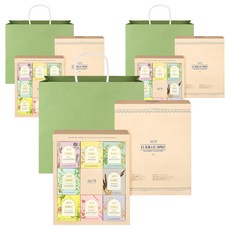 SSANGGYE 茶森林精選禮盒 + 提袋, 傳統茶8種 x 5入 + 提袋, 3套