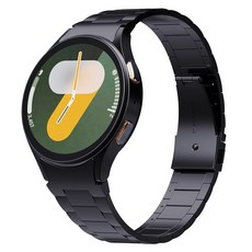 KANTAM Galaxy Watch 輕量金屬錶帶, 黑色