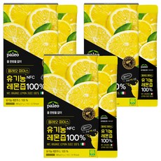 paleo NFC檸檬原汁隨身包 14條入, 3個, 280g