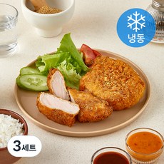 미식당 등심 돈카츠 180g x 2개입 + 소스 2종 x 50g 세트 (냉동), 460g, 3세트