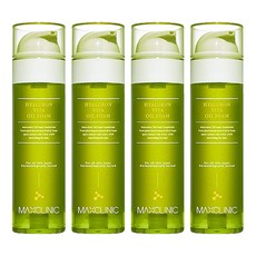 맥스클리닉 히알루론 비타 클렌징 오일 폼, 110g, 4개