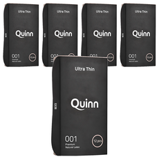 Quinn 001 울트라씬 초박형 콘돔, 12개입, 5개