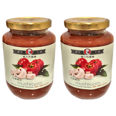 CHEF'S CHOICE 美味大師 義大利麵醬 田園蘑菇, 470g, 2罐