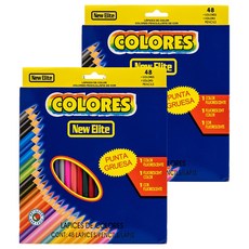 Kohimo 超薄繪圖色鉛筆盒組 3W127, 48色, 2套