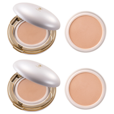 Skin Treatment蜜桃氣墊粉餅 12g+補充蕊 12g, Peach, 2組