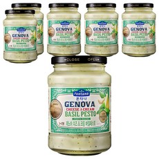 폰타나 제노바 치즈&크림 바질페스토 파스타소스, 430g, 6개