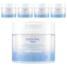 셀퓨전씨 포스트알파 쿨링 패드 180ml, 70매입, 5개