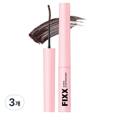 쏘내추럴 수퍼 픽스 슬림 마스카라 2.8g, 3개, 02 다크 브라운