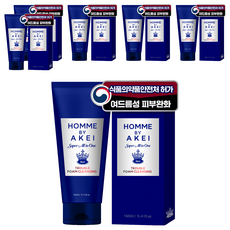 아케이 옴므 슈퍼올인원 여드름완화 폼클렌징, 160ml, 6개