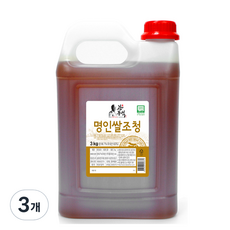 강봉석 명인쌀조청, 3kg, 3개