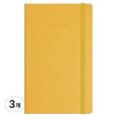 양지사 크리에이티브365 스퀘어드 수첩 192매 L, 옐로우, 3개