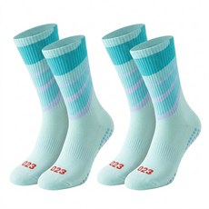 PORA BELLA YOGA SOCKS 歐美風運動止滑瑜珈中筒襪 YG011 2雙
