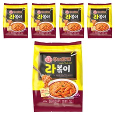 OTTOGI 不倒翁 辣炒年糕泡麵調理包, 436g, 5袋