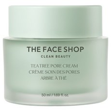 THE FACE SHOP 菲詩小舖 台灣公司貨 茶樹淨膚調理乳霜, 50ml, 1罐