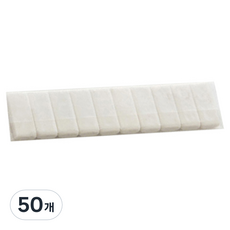 블랙윙 리필 지우개, 화이트, 50개