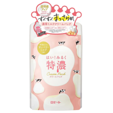 ROSETTE 露姬婷 牛乳特濃潤澤水光敷膜 添加北海道牛乳+4種牛奶美肌成分 需沖洗, 1入, 1包