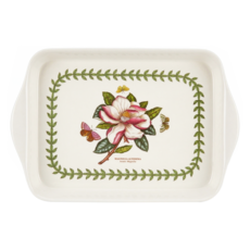 PORTmeIRION 波特玫琳恩 經典植物園系列 方形托盤, 木蘭花, 1個