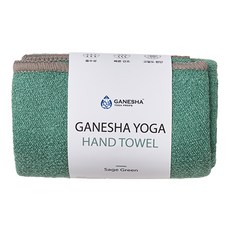 GANESHA YOGA PROPS The Ganesha 瑜伽手巾, Sage Green, 1個