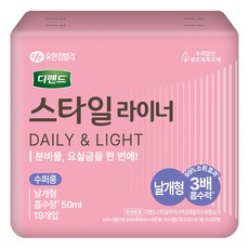 Depend 利清爽 女性用時尚每日護墊, 超長, 1個, 19入