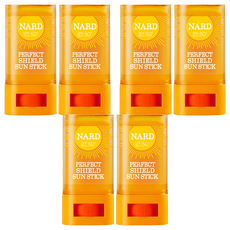 나드 퍼펙트 쉴드 선스틱 SPF50+ PA++++, 22g, 6개