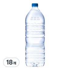 웅진 깊을수록 무라벨, 18개, 2L