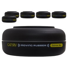 갸스비 무빙러버 익스트림 매트 헤어왁스, 80g, 6개