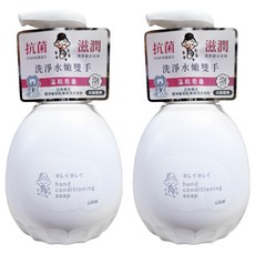 LION 獅王 趣淨 敏弱肌專用洗手慕斯 溫和皂香, 450ml, 2件