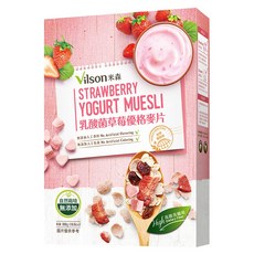 Vilson 米森 乳酸菌草莓優格麥片, 300g, 1盒