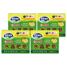 南僑水晶 水晶肥皂 檸檬清香, 150g, 12個