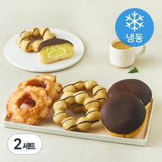 디엔비 도넛 멀티팩 B타입 12개 (냉동), 660g, 2세트, 12개입