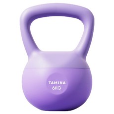 塔米納運動 高級柔軟壺鈴, 紫色, 6kg, 1個