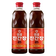 샘표 진간장 금S, 860ml, 2개