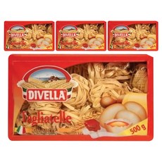 DIVELLA 德威樂 義大利寬麵, 500g, 4個