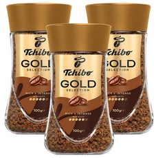 Tchibo 黃金精選即溶咖啡, 100g, 1罐, 3罐