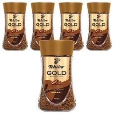 Tchibo 黃金精選即溶咖啡, 100g, 1罐, 5罐