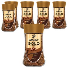 Tchibo 黃金精選即溶咖啡, 100g, 1罐, 6罐