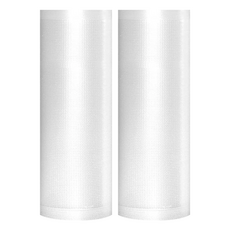 豪割達人 加厚SGS食品級真空包裝袋捲 任意剪裁/耐冷熱真空密封口機食物網紋路收納保鮮卷袋/有易撕切口/低溫烹調, 12x500cm, 2捲