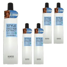 SOFEI 舒妃 型色家不扁塌蓬蓬水, 5個, 180ml